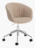 AAC 53 Soft Uph Task Armchair - Flamiber, J7 Carne - Polished Aluminum AAC 53 Soft Uph Task Armchair - Flamiber, J7 Carne - Polished Aluminum